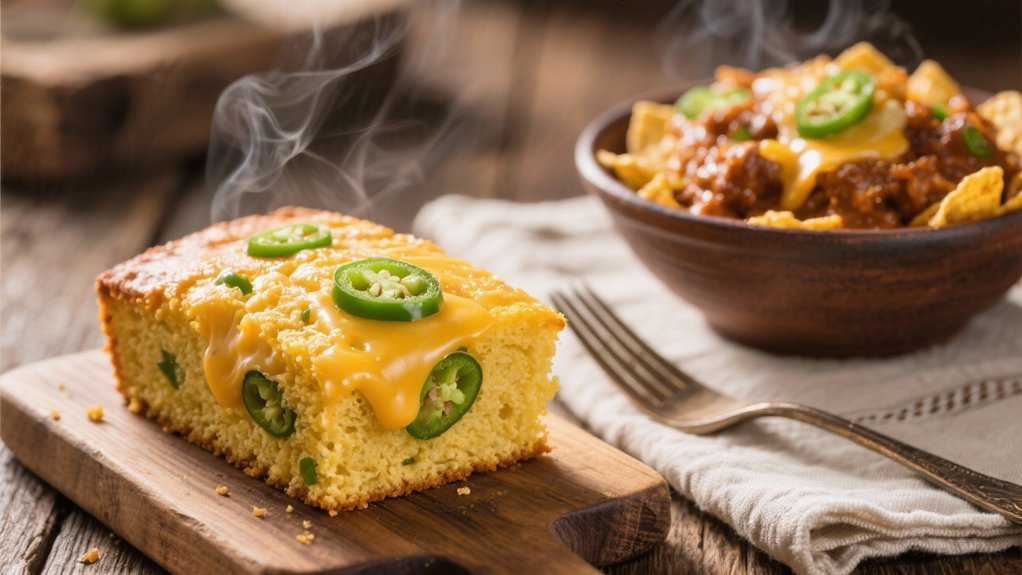 spicy sweet cornbread side