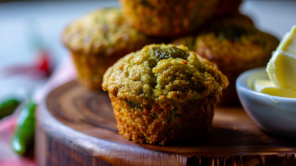spicy sweet jalape o cornbread muffins