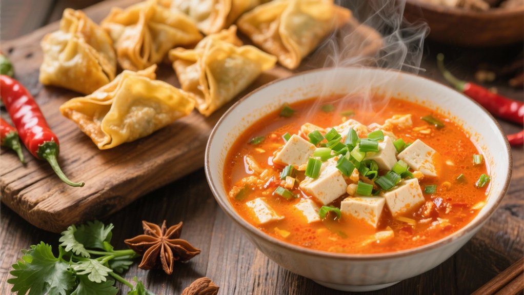 spicy tangy comforting soup
