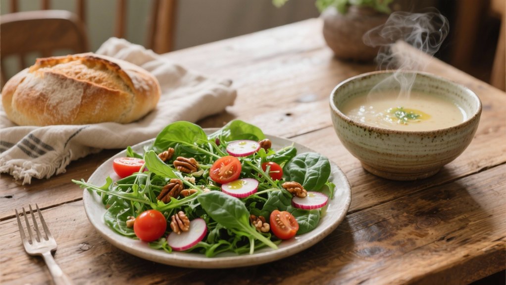 spinach arugula salad recipe
