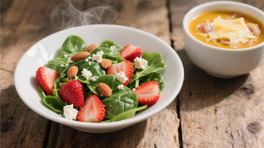 spinach strawberry salad recipe