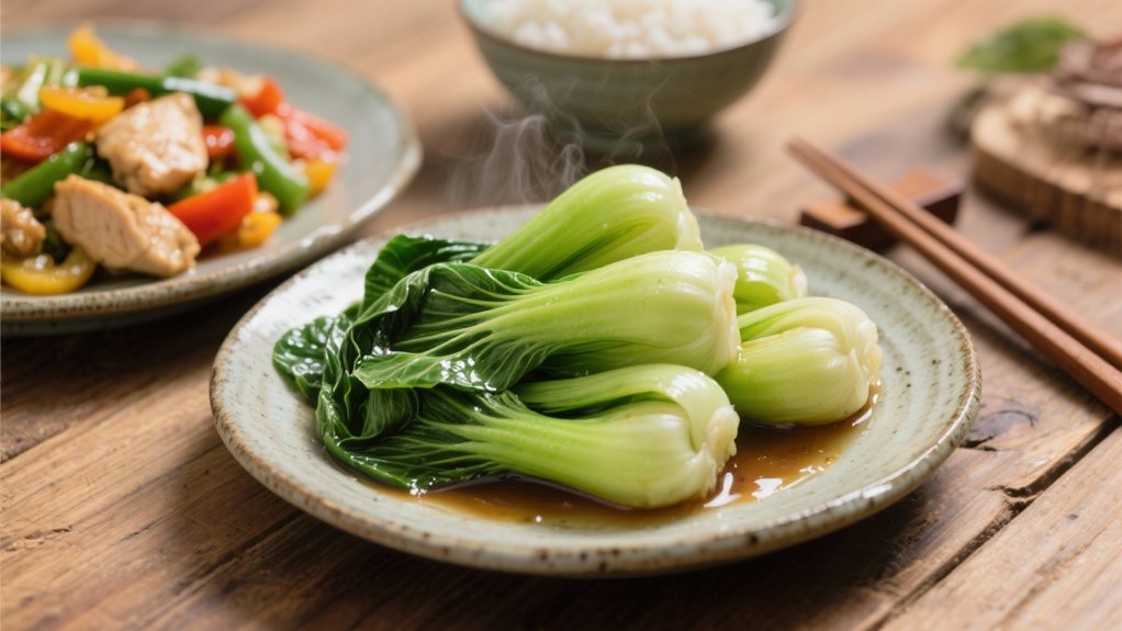 steam bok choy easily
