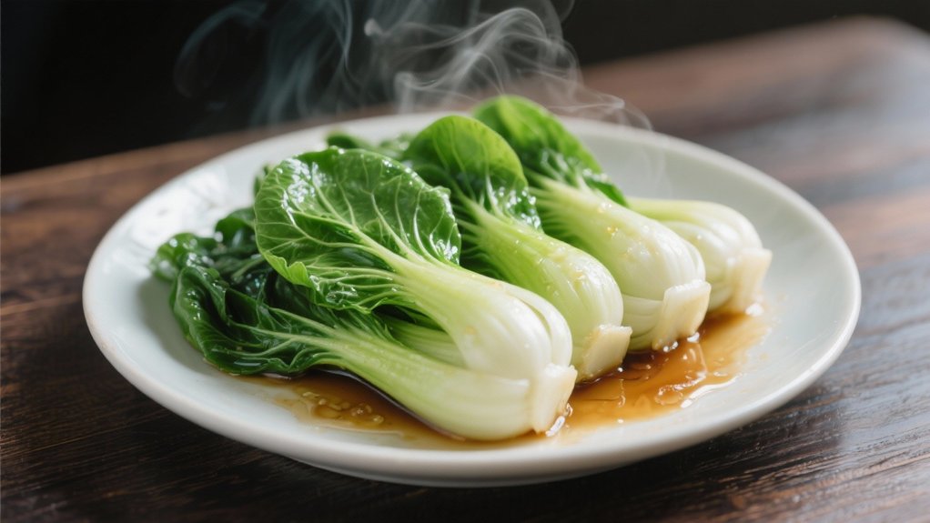 steamed bok choy preparation tips