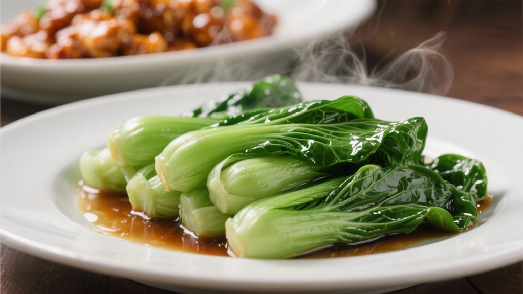 steamed bok choy simplicity