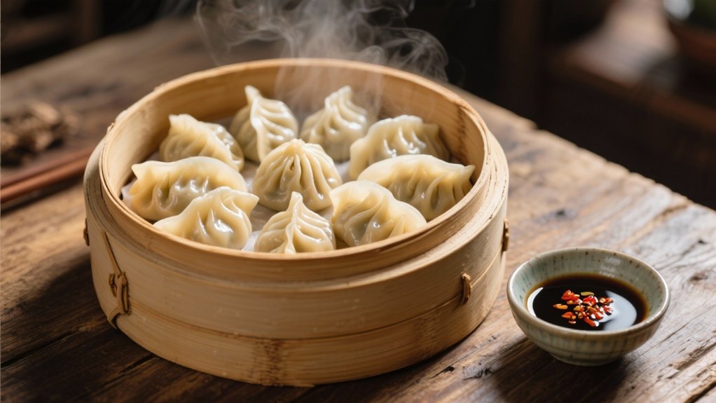 steamed dumplings enhance stir fry