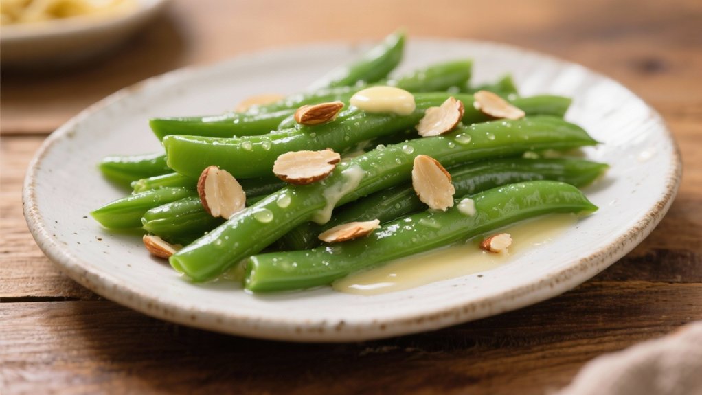 steamed green beans seasoning suggestions
