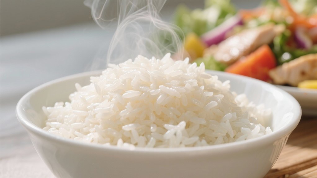 steamed jasmine rice perfection
