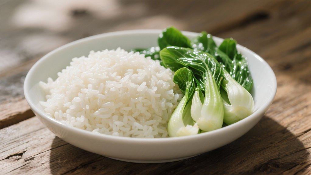steamed jasmine rice perfection