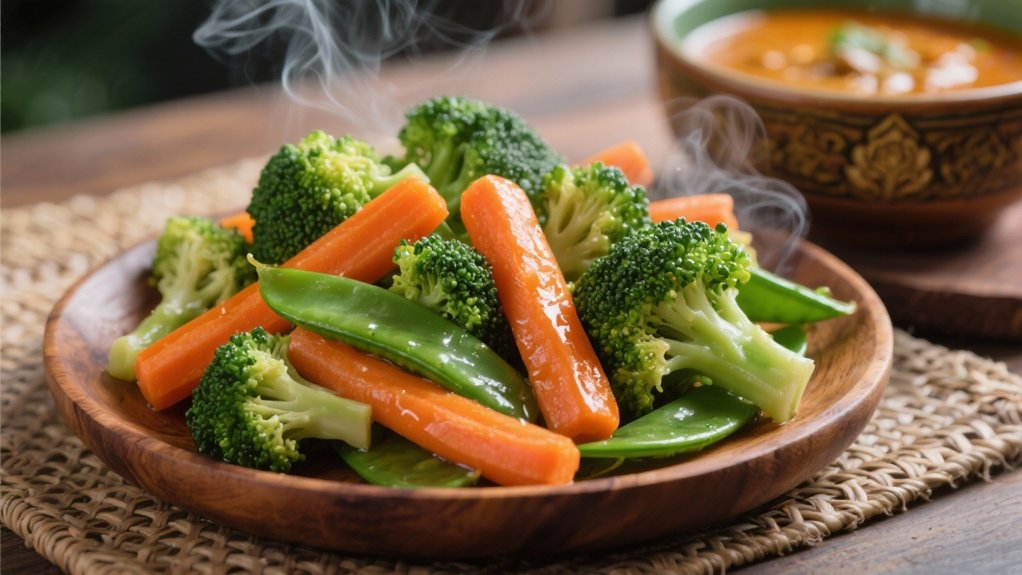 steamed vegetables enhance meals
