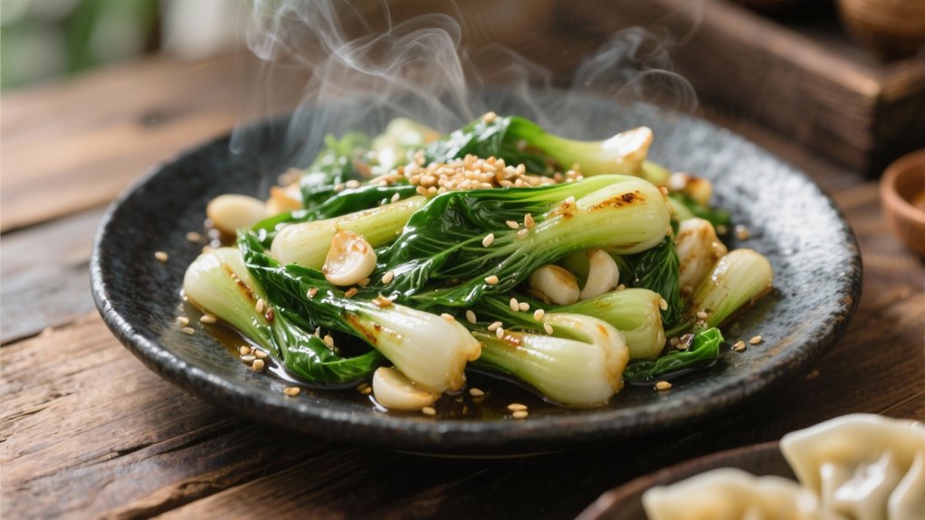 stir fried bok choy perfection