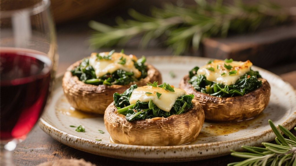 stuffed mushroom flavor varieties