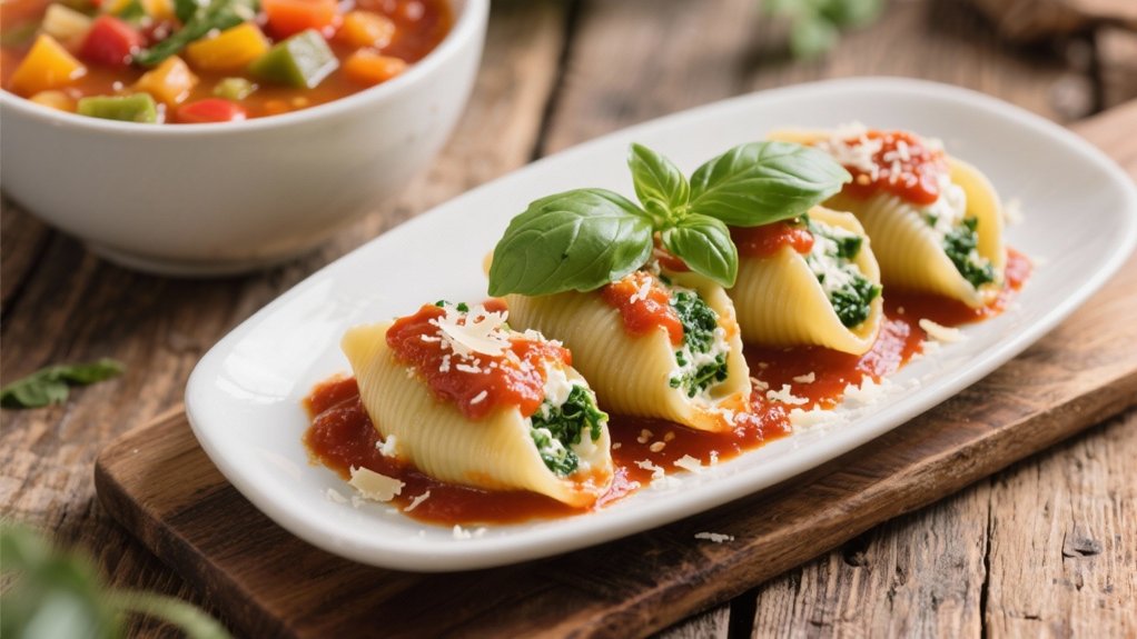 stuffed shells steal show