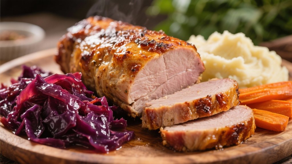 succulent roasted pork perfection