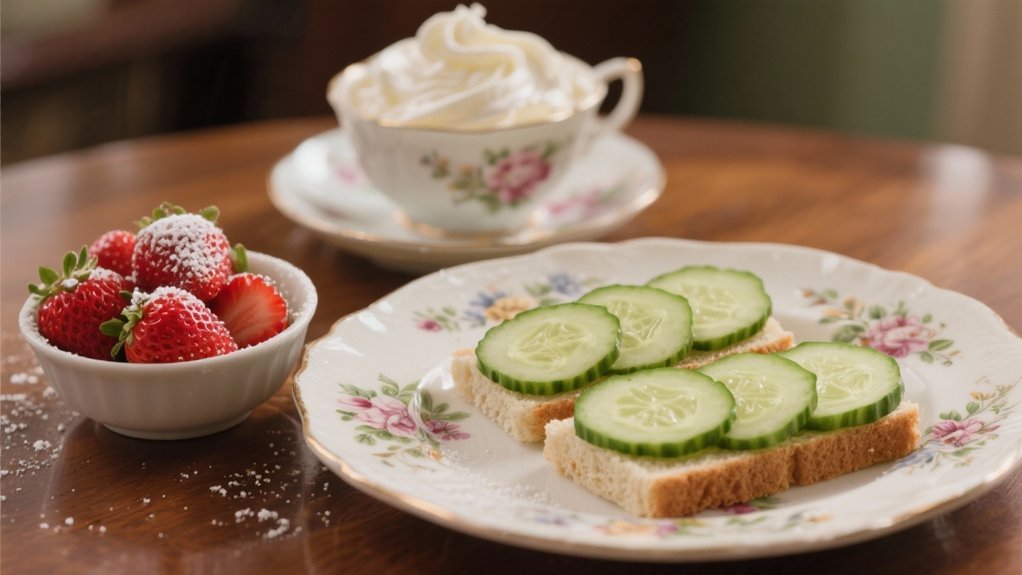 summer elegance with strawberries