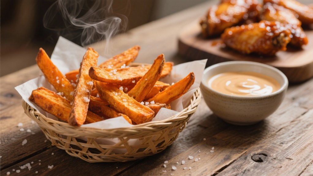 sweet and savory fries