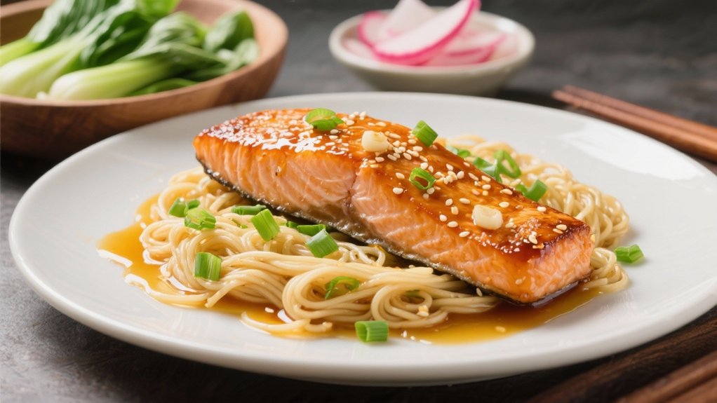 sweet and savory salmon
