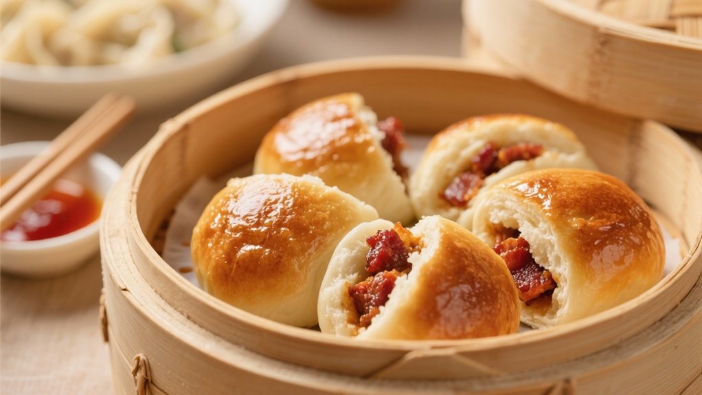 sweet bbq pork buns
