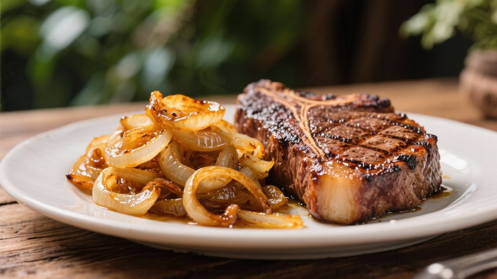 sweet buttery caramelized onions