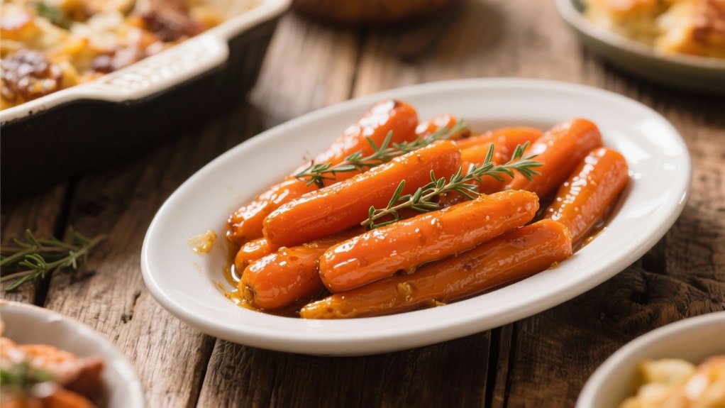 sweet caramelized honey carrots