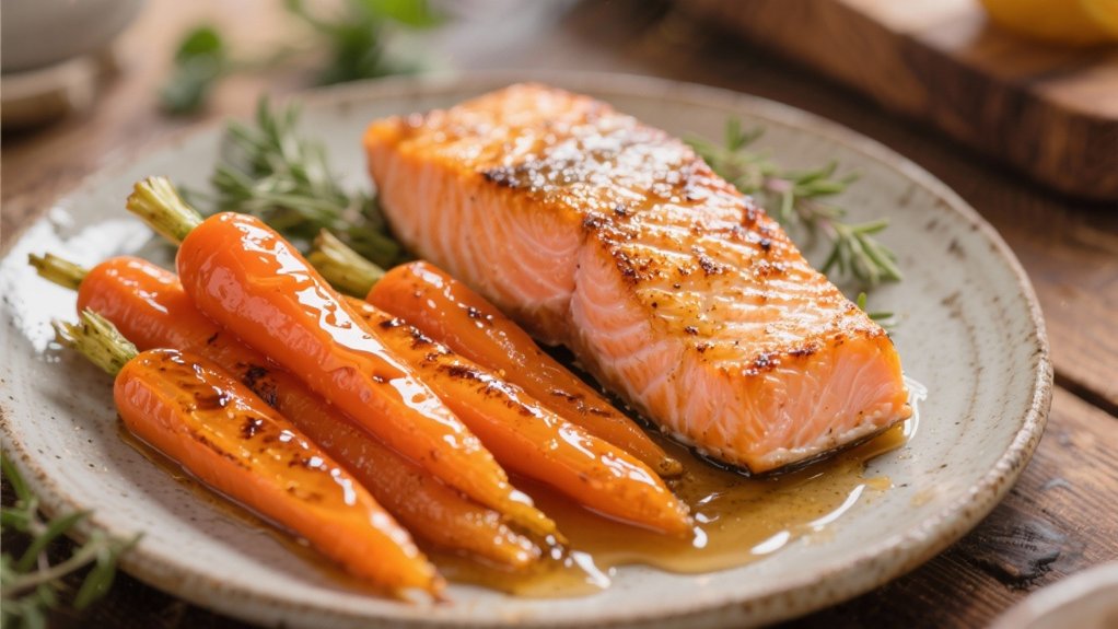 sweet caramelized saut ed carrots
