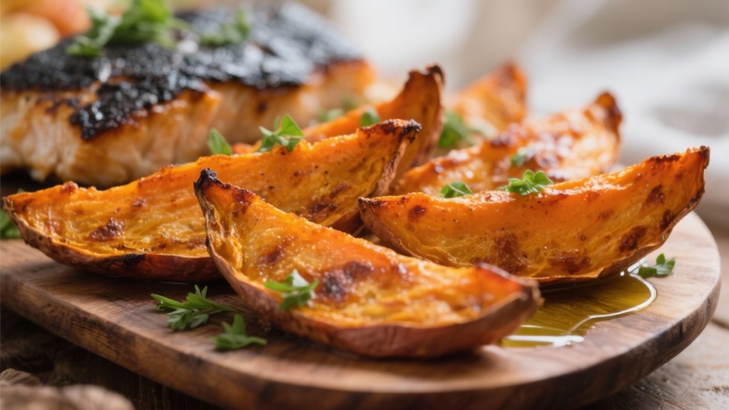 sweet crispy nutritious wedges