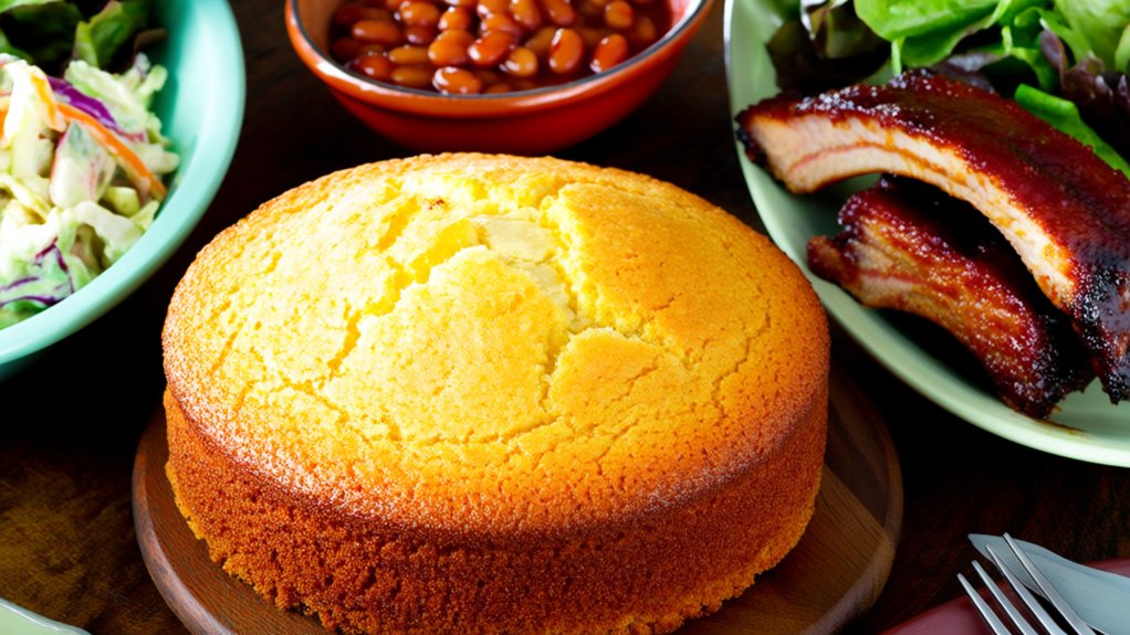 sweet crumbly cornbread delight