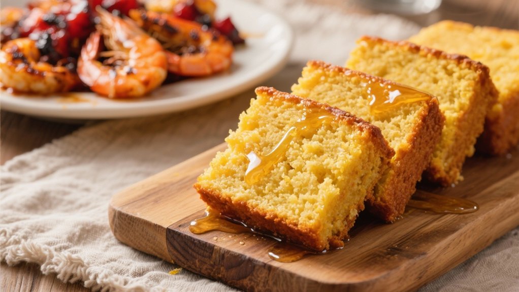sweet crumbly cornbread delight