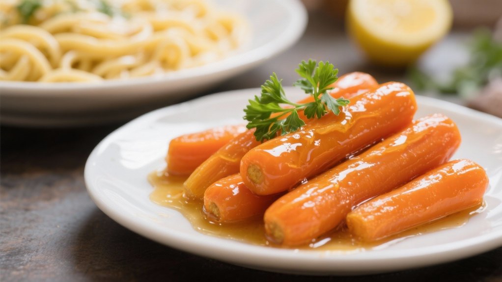 sweet glazed carrot delight