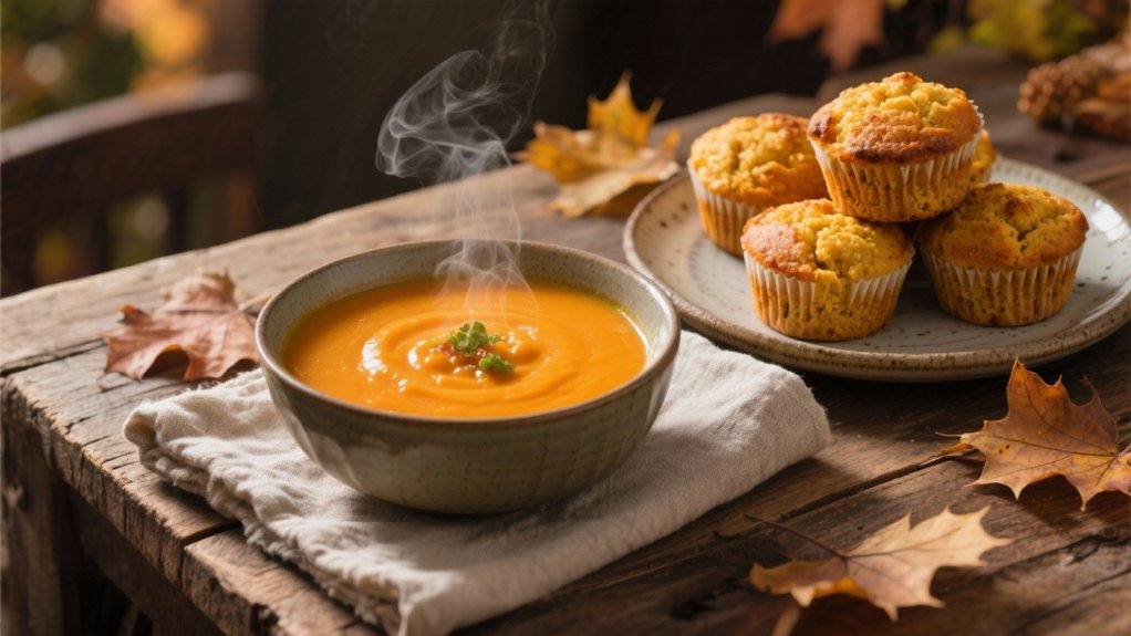 sweet hearty cornbread muffins