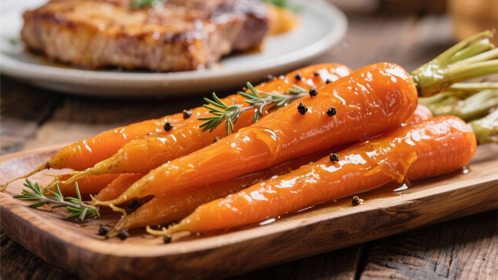 sweet honey glazed carrot enhancement