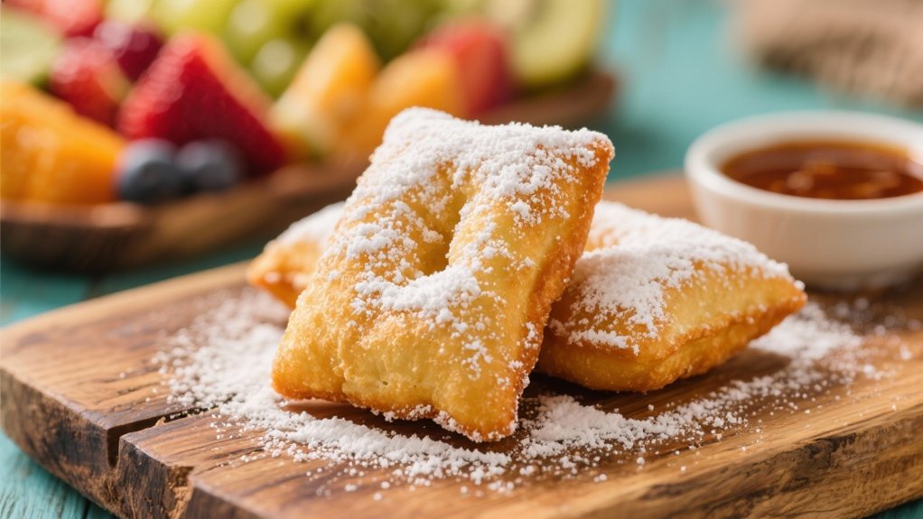 sweet indulgent powdered sugar delights