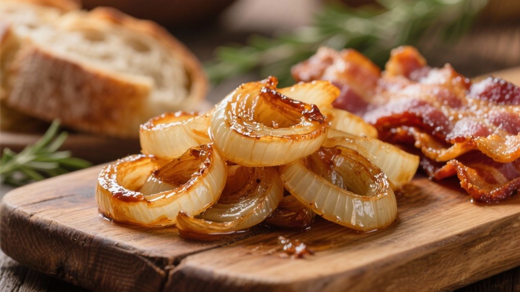 sweet jammy caramelized onions