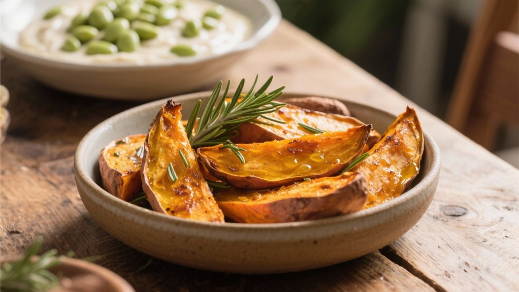sweet potatoes balance lima beans