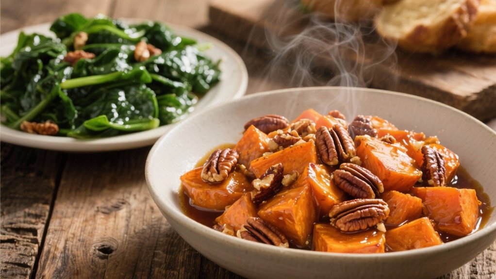 sweet potatoes with glaze