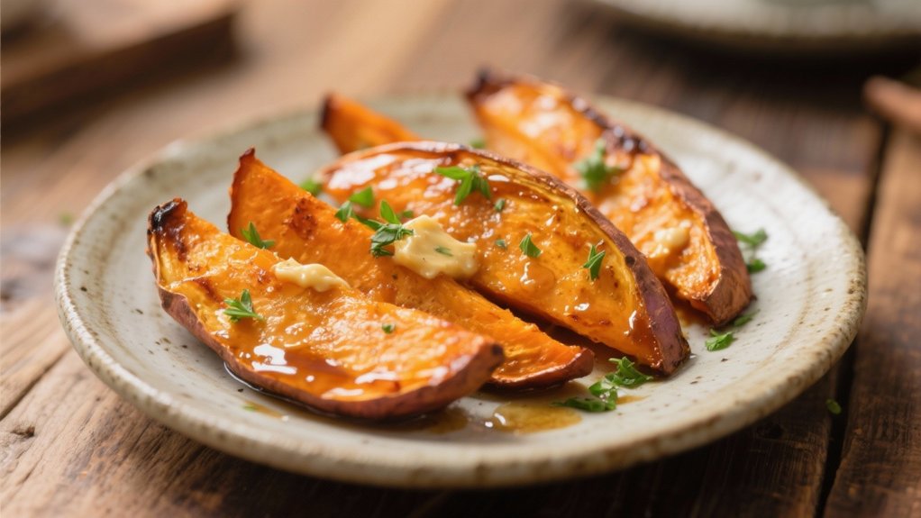 sweet potatoes with miso