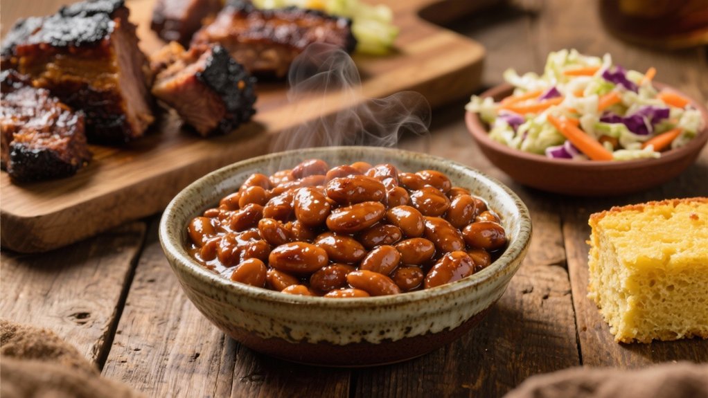 sweet savory baked beans delight