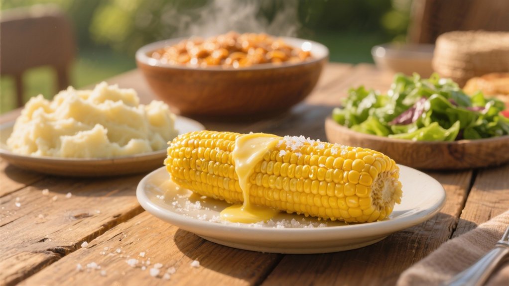 sweet summer corn dish