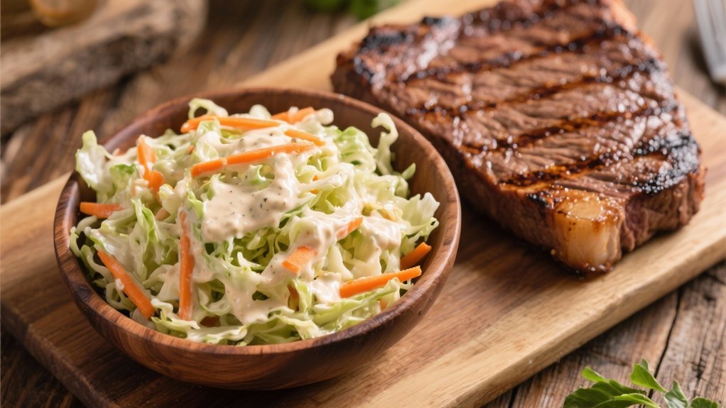 tangy creamy coleslaw delight