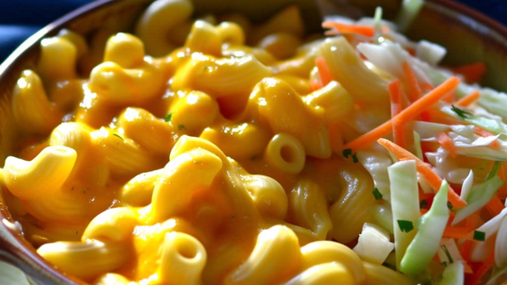 tangy crunch complements richness