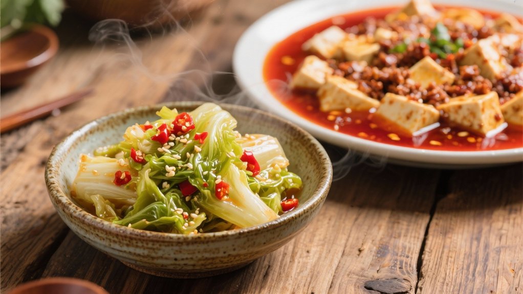 tangy crunchy pickled cabbage