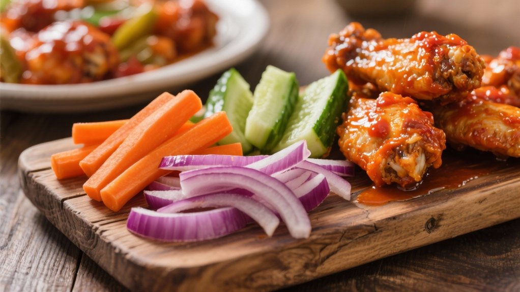 tangy crunchy pickled vegetables