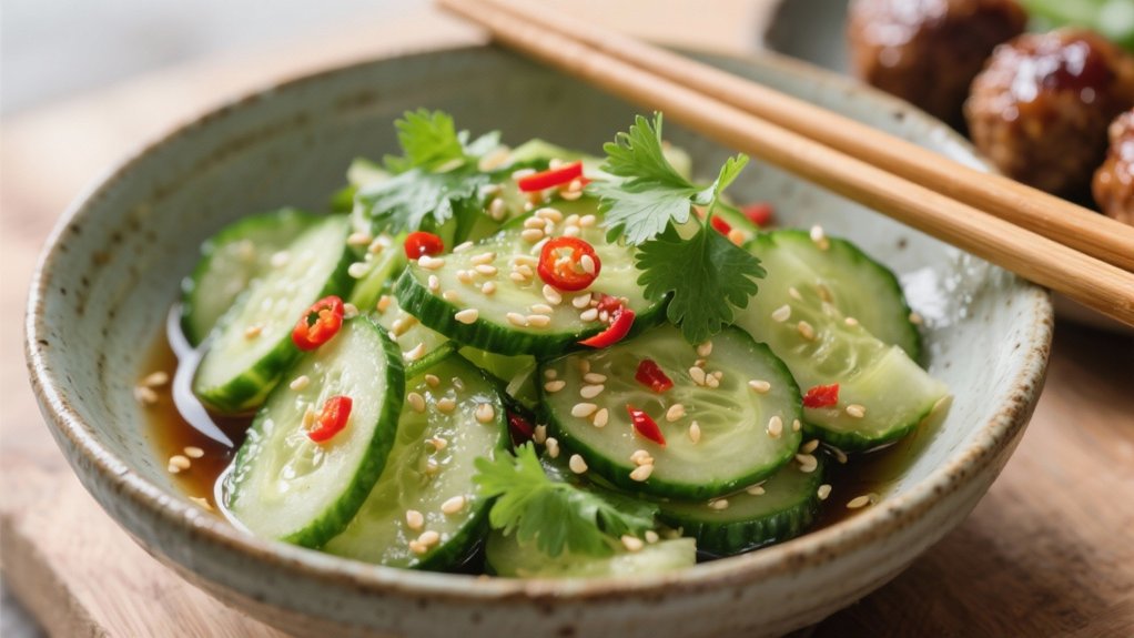 tangy cucumber salad recipe