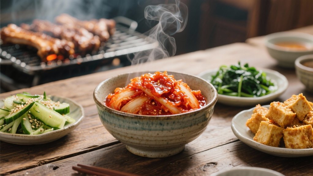 tangy fermented veggie contrast