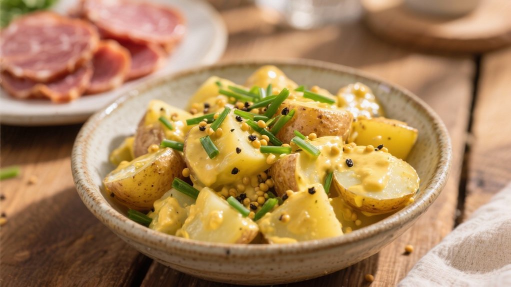 tangy mustard potato salad