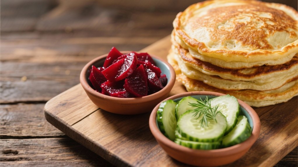tangy pickled beet salad