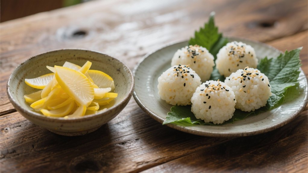 tangy pickled daikon delight