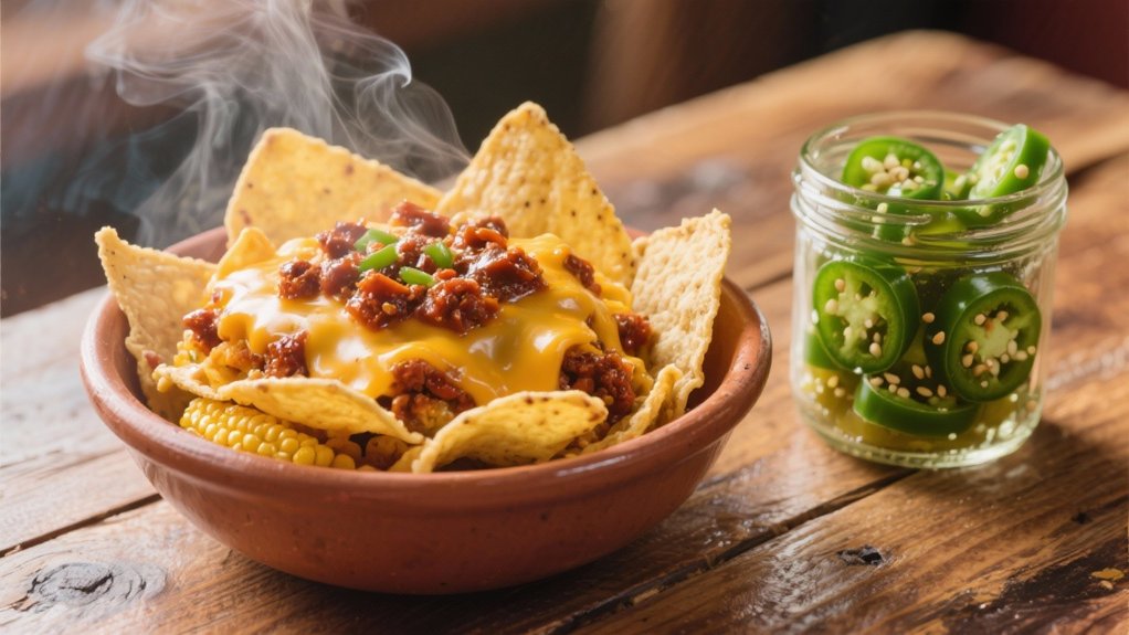 tangy pickled jalape os enhance frito pie
