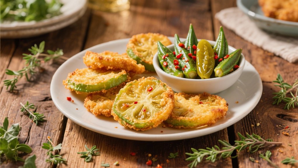 tangy pickled okra delight