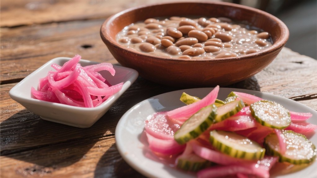tangy pickled onion cucumbers