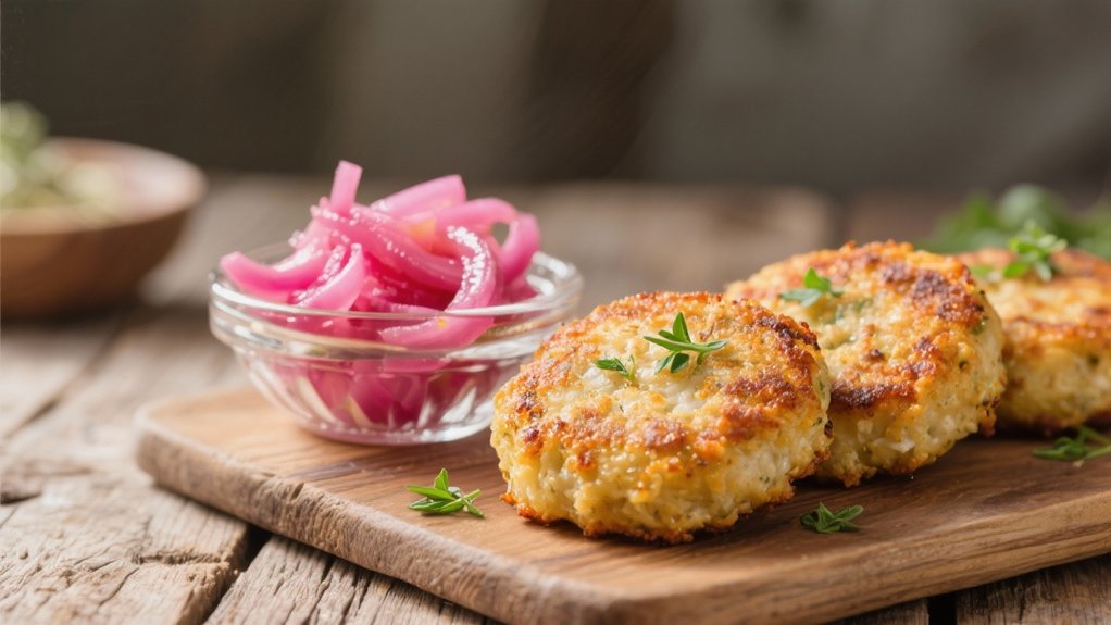 tangy pickled onions enhance flavors